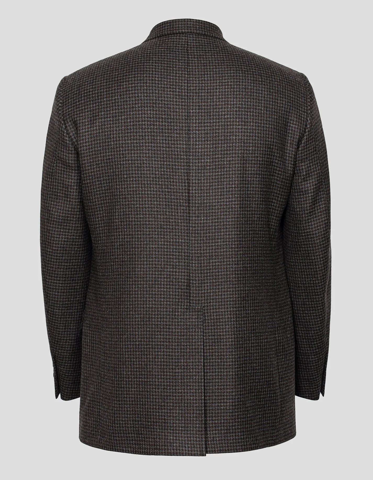 GREY/BROWN CHECK CASHMERE SPORT COAT