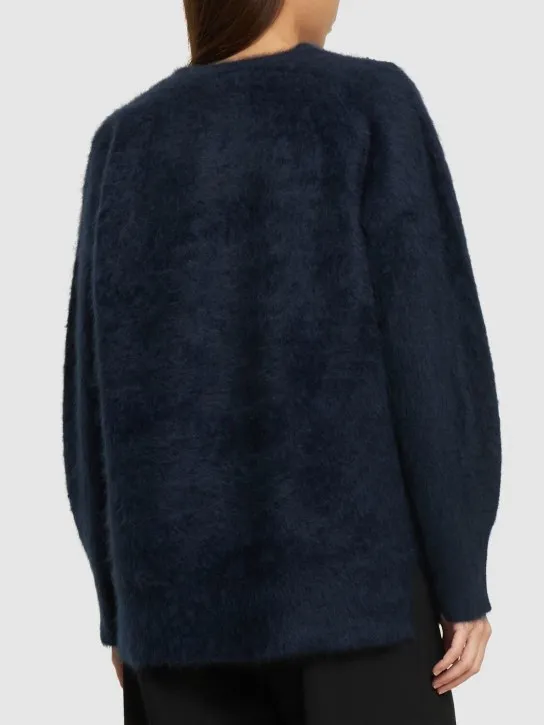 Guest In Residence   Grizzly v neck cashmere sweater 