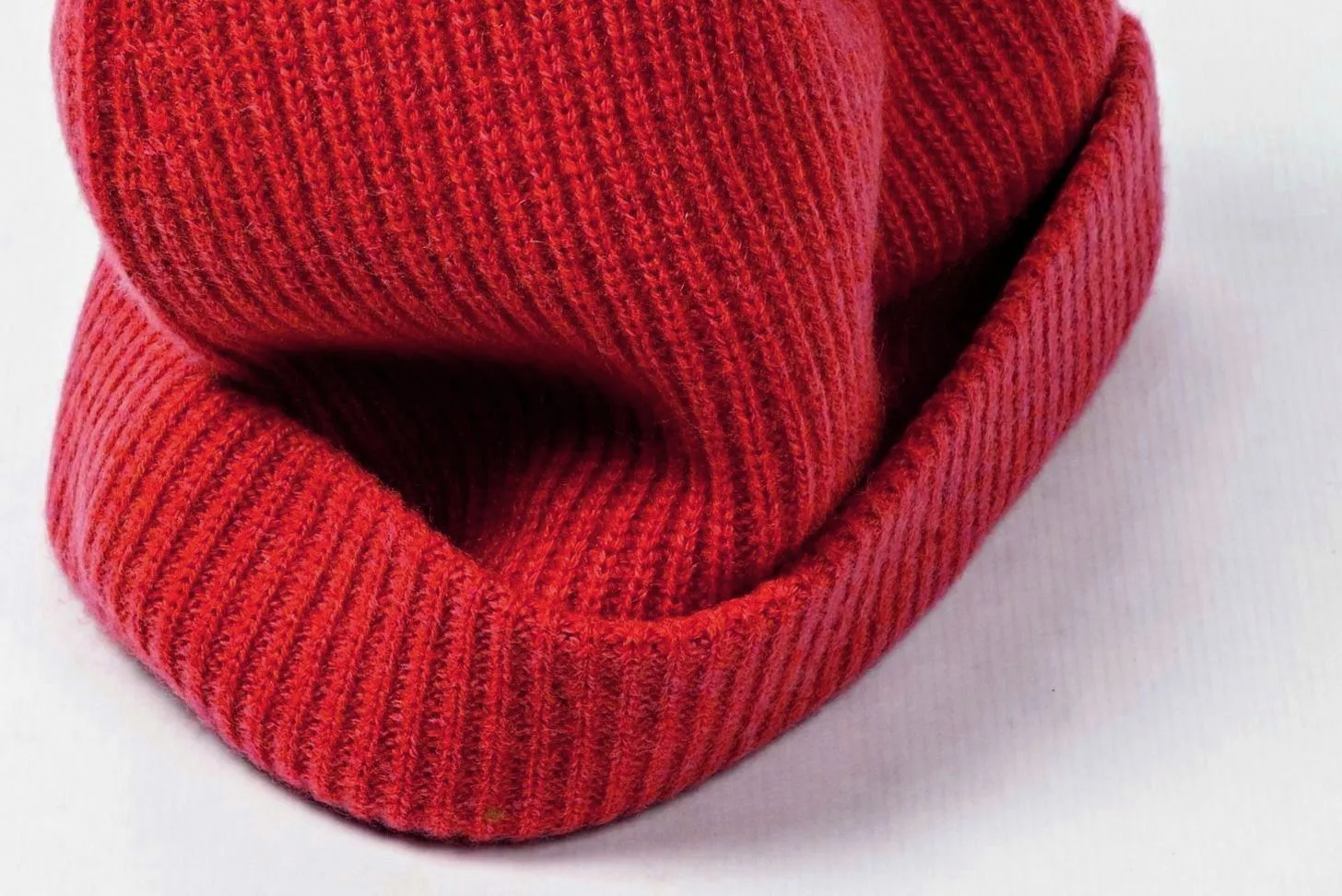 Heavy Rib Cashmere Cap