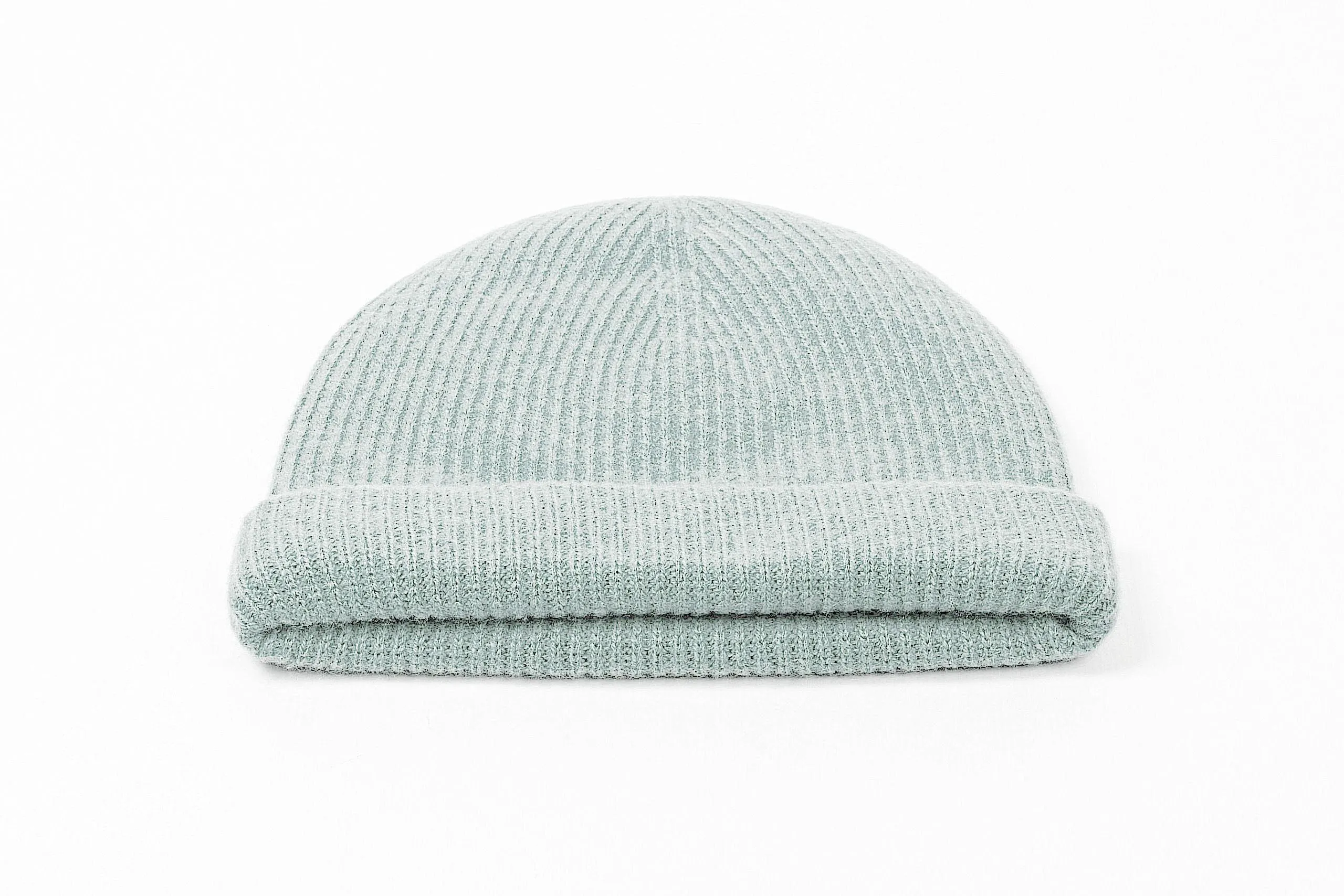 Heavy Rib Cashmere Cap