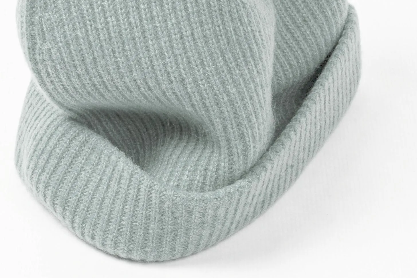 Heavy Rib Cashmere Cap