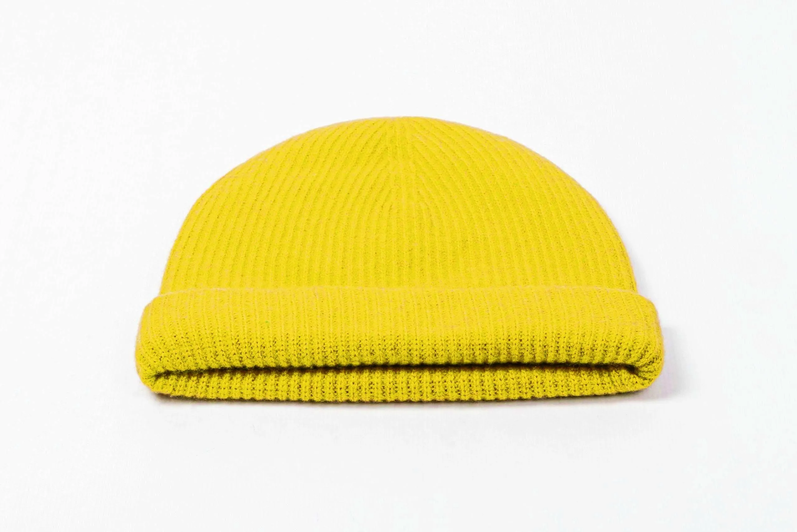 Heavy Rib Cashmere Cap