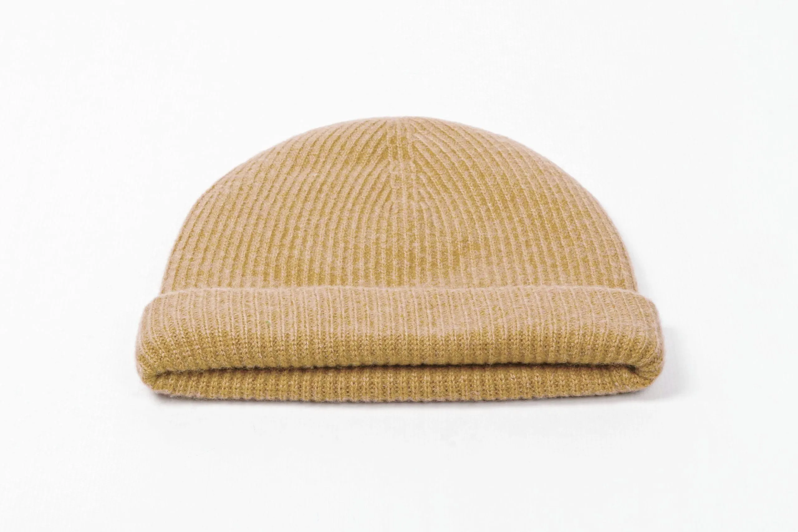 Heavy Rib Cashmere Cap