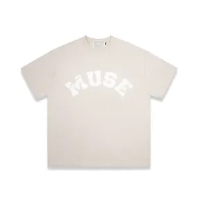 Heavy T-shirt - Nude Cream