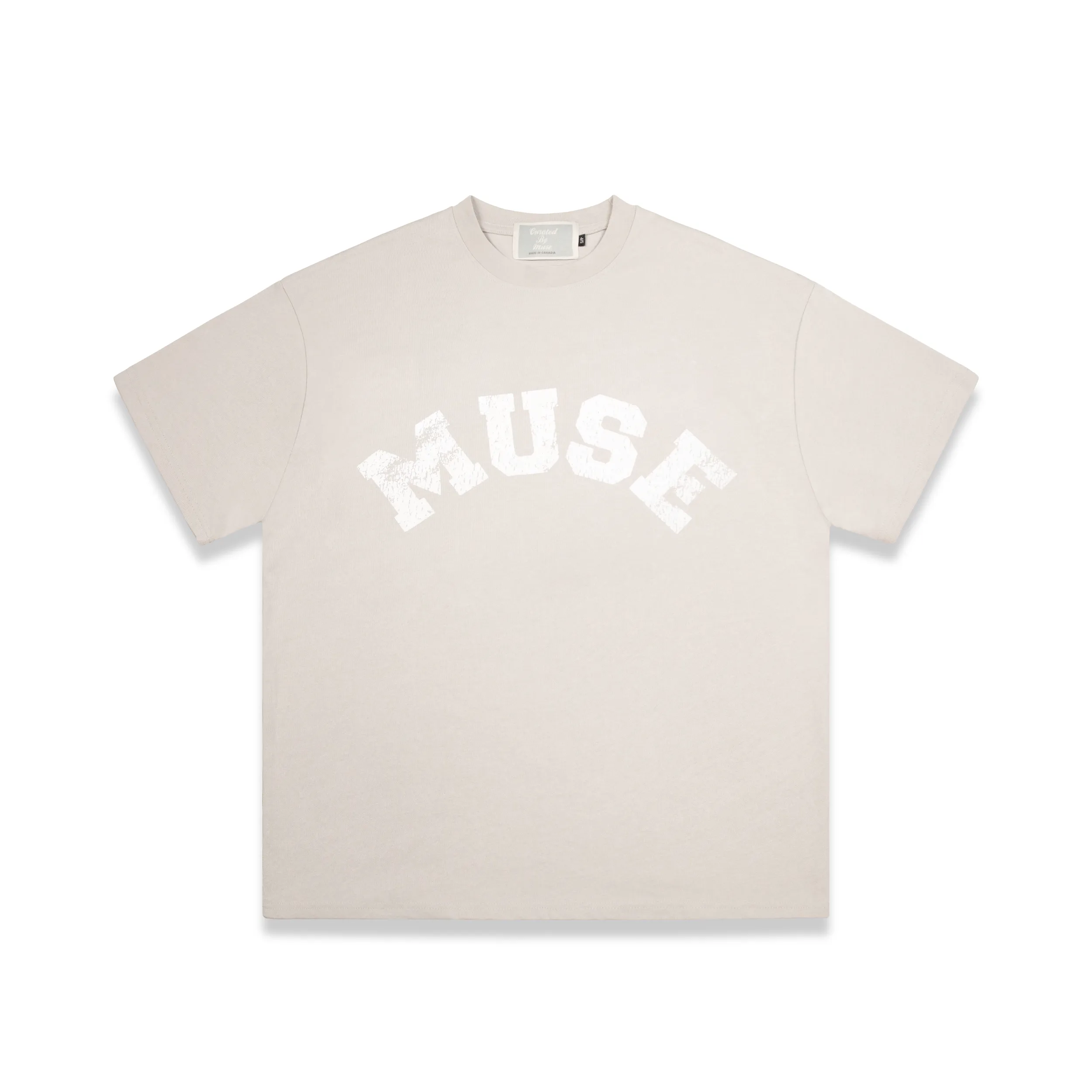 Heavy T-shirt - Nude Cream