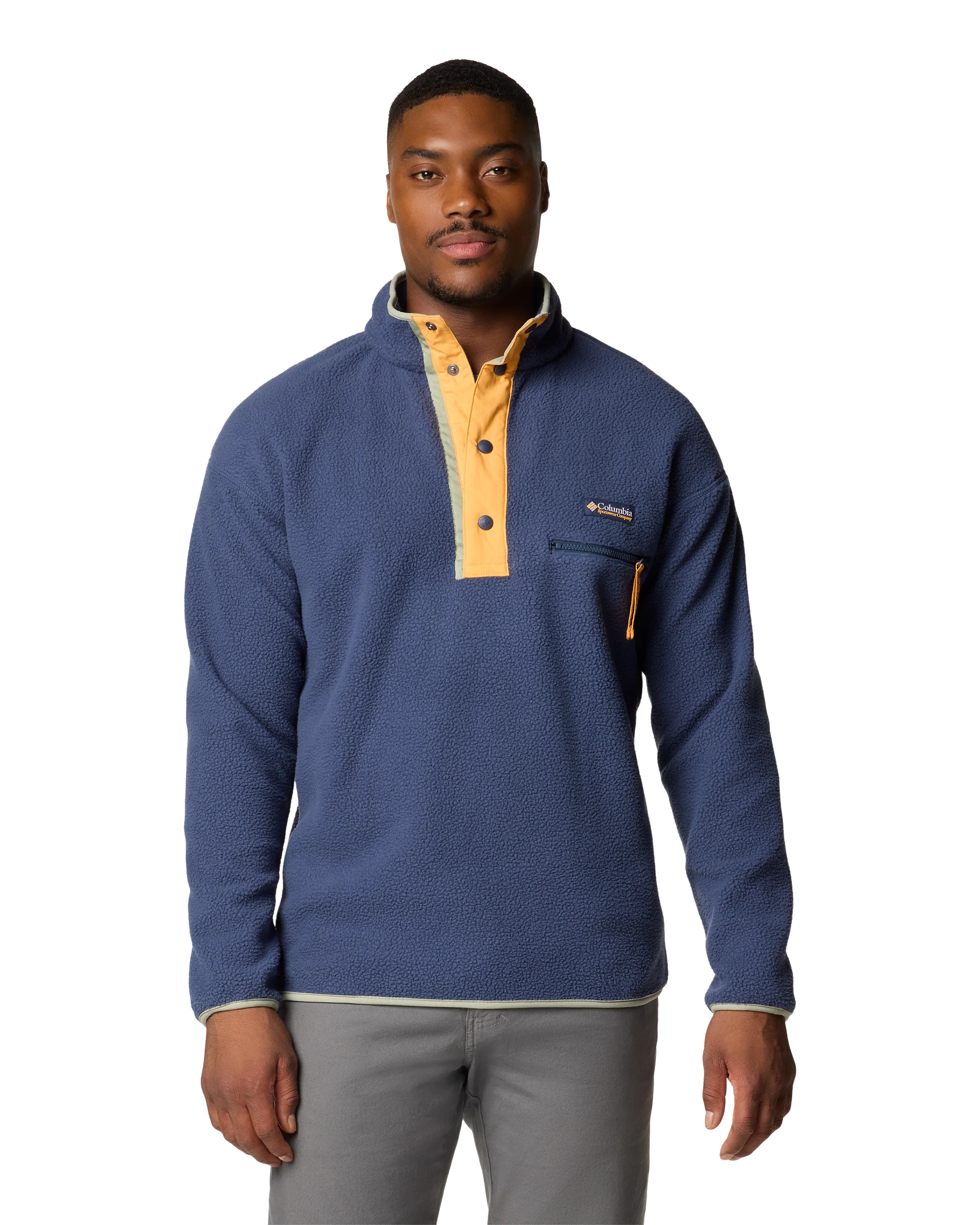 Helvetia II Half Snap Fleece Jacket in Nocturnal