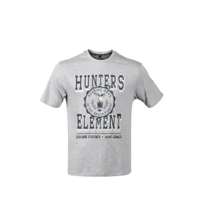 Hunters Element Roaring Reds Tee - Grey Marle