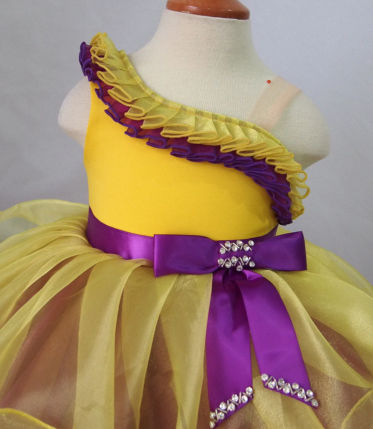 Infant/toddler/baby/children/kids Girl's Pageant evening/prom Dress/clothing/gown for birthday