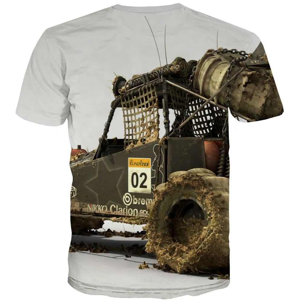 Jeep T-shirt Men Offroad Tshirts Casual car T shirts Funny Short Sleeve Fashion