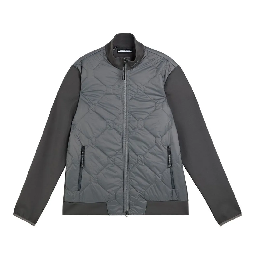 J.Lindeberg Quilted Hybrid Golf Jacket AMOW07063