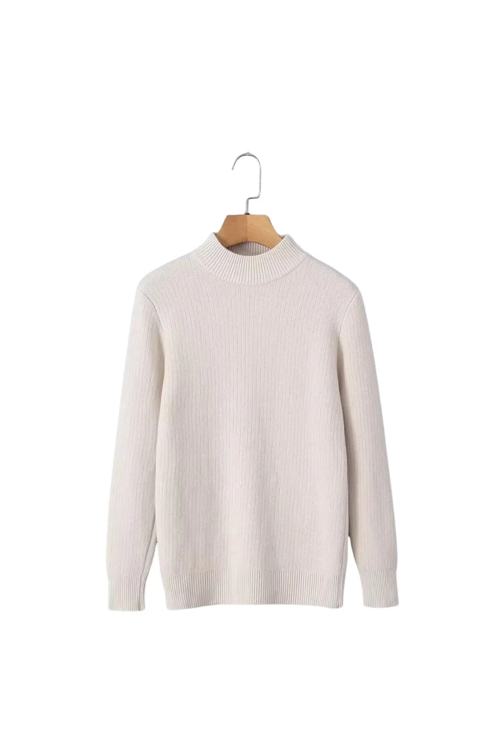 'Kate' Fleece-Lined Warm Pullover Sweater