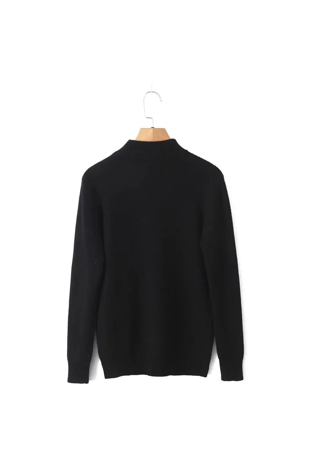 'Kate' Fleece-Lined Warm Pullover Sweater