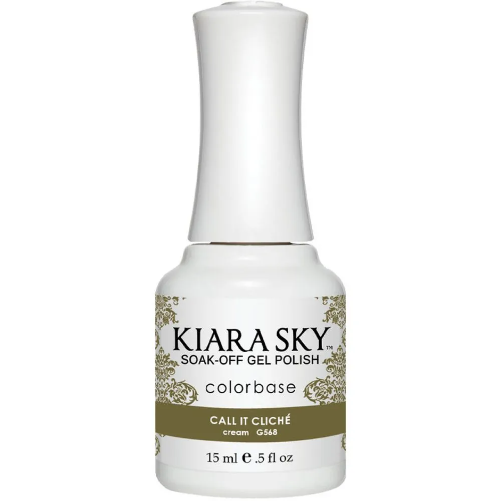 Kiara Sky - Gel Polish - Call It Cliche 0.5 oz - #G568