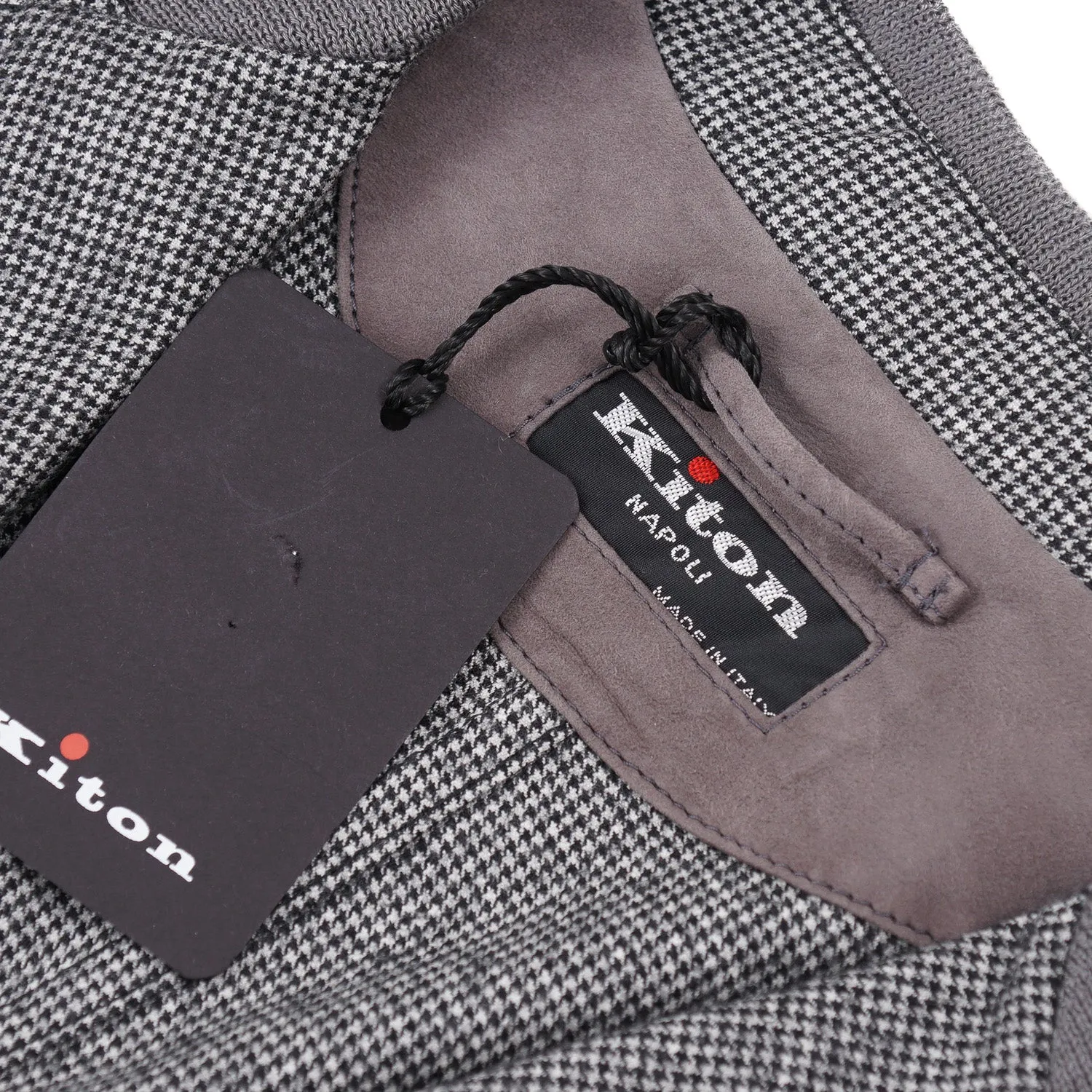 Kiton Cashmere Sport Coat with Suede Details