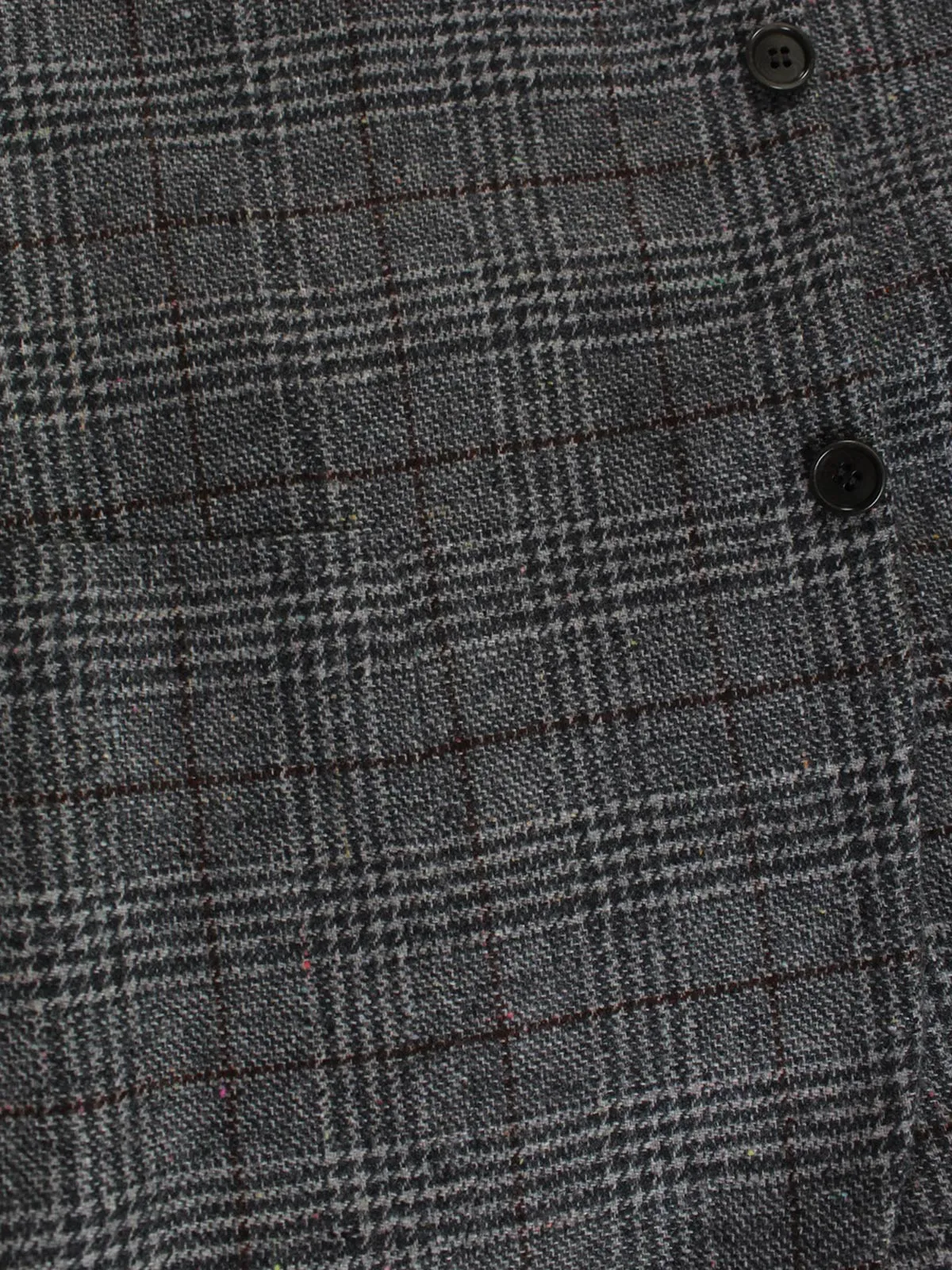 Kiton Sport Coat Gray Brown Plaid Blazer EUR 54 - US 42 R REDUCED SALE