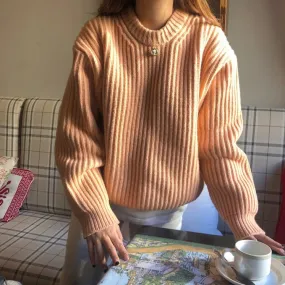 Knitted One-size Sweater Jumper