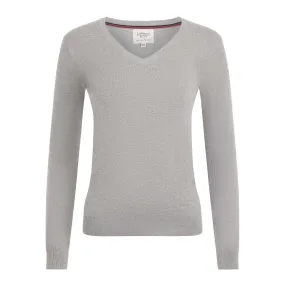 Lemieux Ladies Elite V-Neck Jumper - Grey