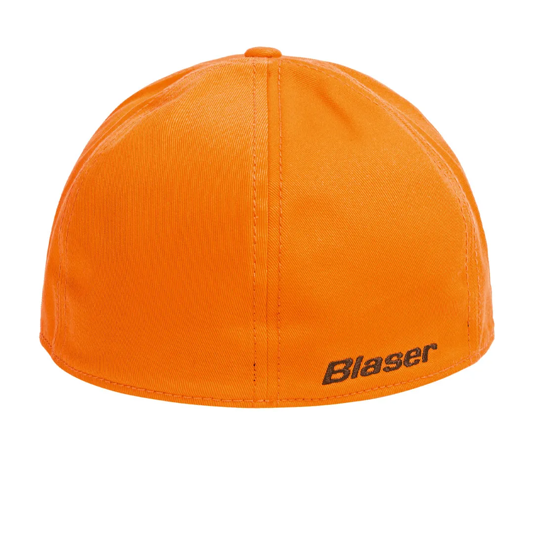 Limited Edition Striker Cap - Blaze Orange/Dark Brown by Blaser