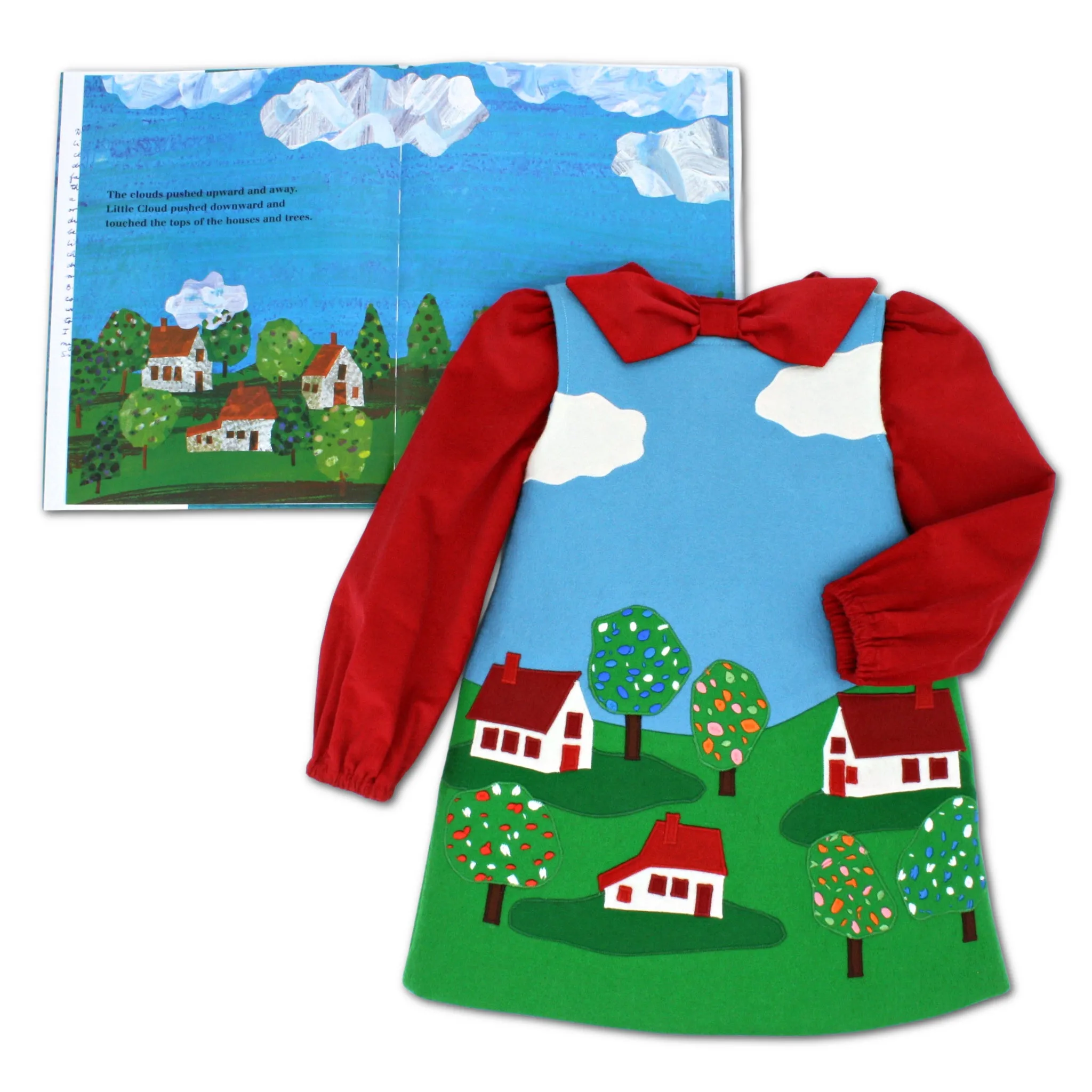 Little Cloud Gift Set: Little Cloud Hardcover Book, Dress, and Bow Blouse from World of Eric Carle™   Little Goodall