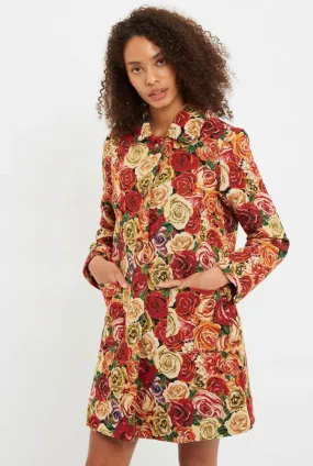 Louche Dryden Tapestry Roses Coat