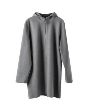 LUNARIA | HOODED ZIP COAT