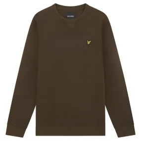 Lyle & Scott Branded Olive Green Pull-over Jumper