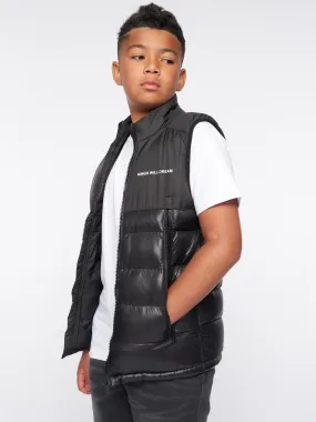 Mavin Puffer Gilet Jet Black