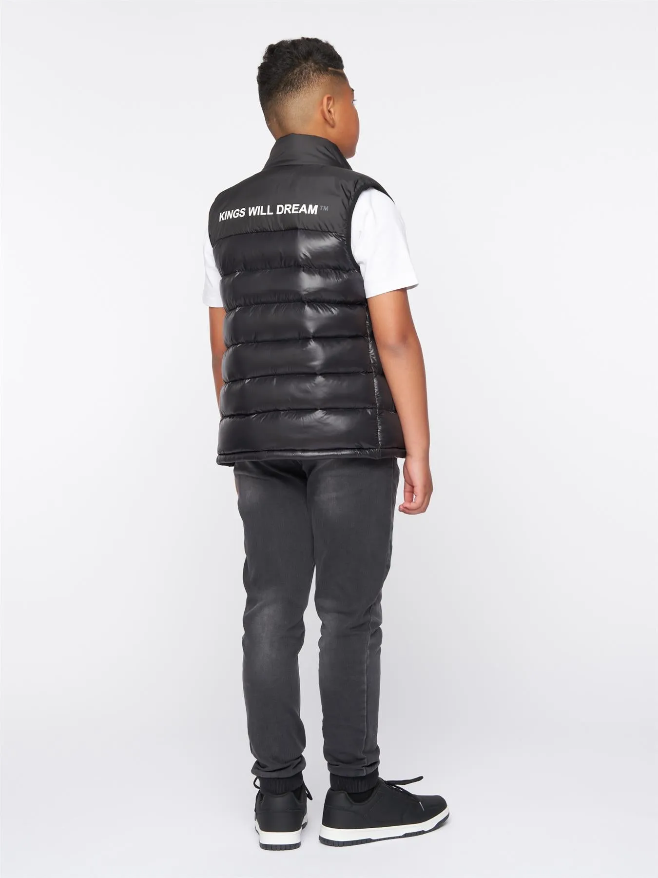 Mavin Puffer Gilet Jet Black