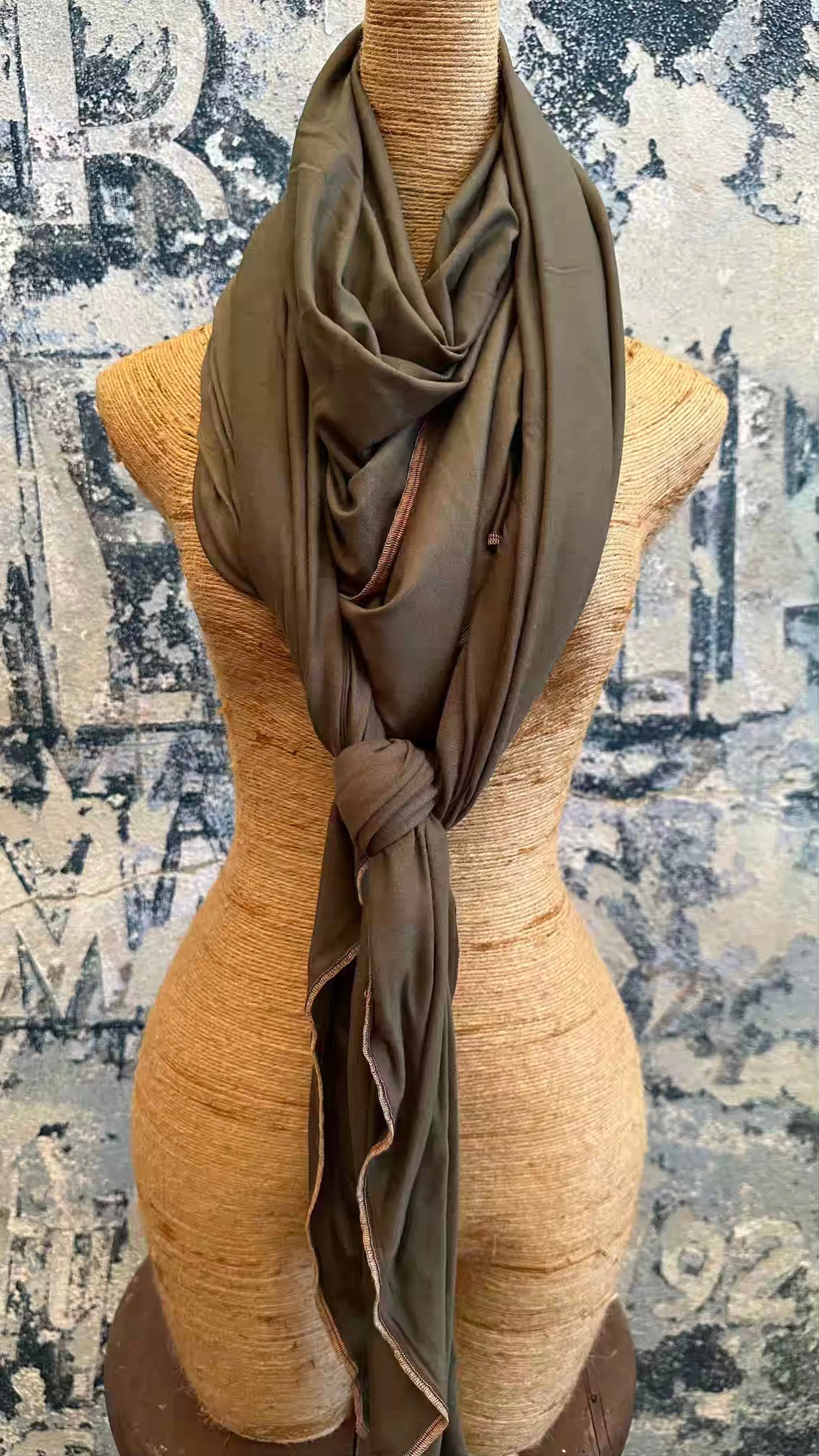 Mediterranean Olive Delight Scarf