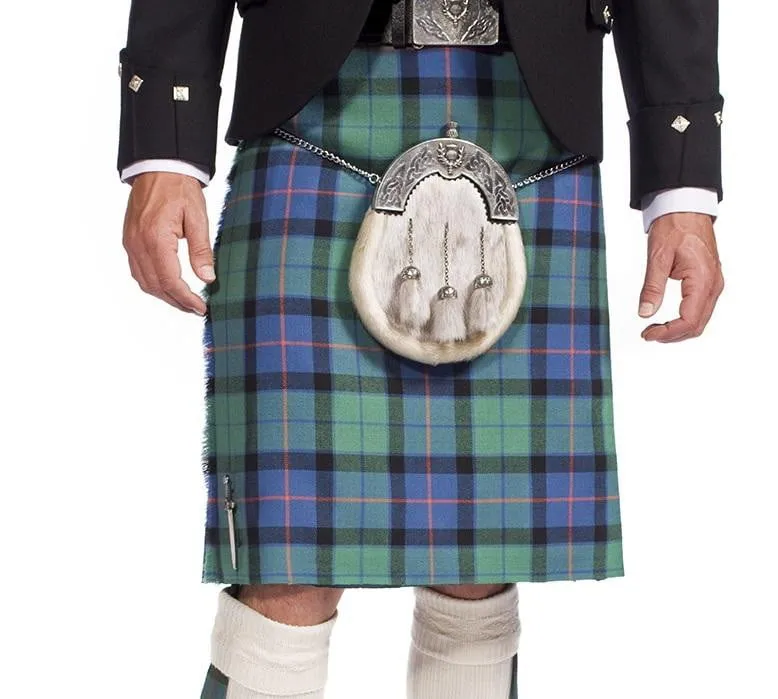 Men's 8 Yard Kilt - House of Edgar 13oz Mediumweight Wool - Made To Order