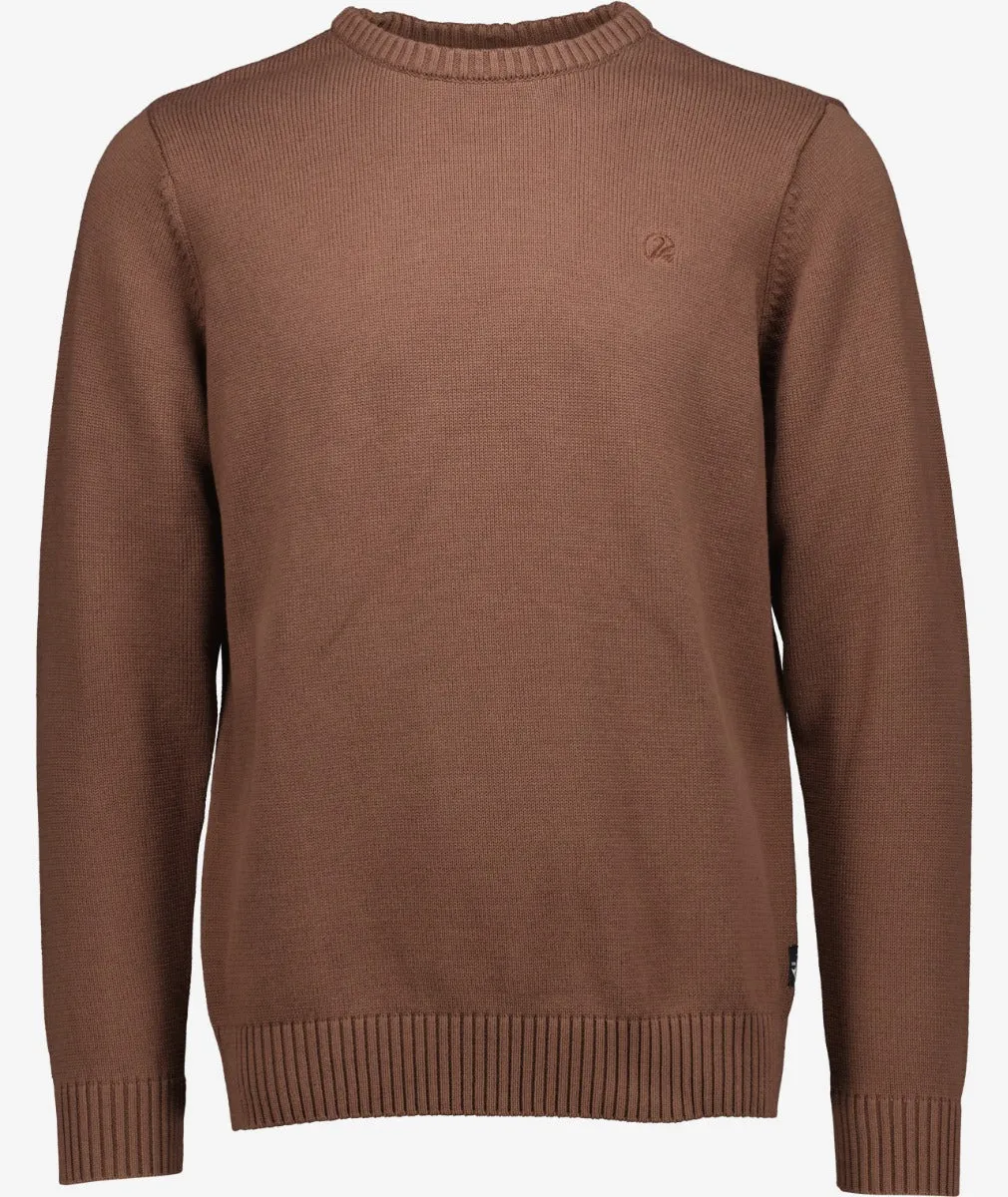 Men's Fundamentals Cotton Knit Crewneck Jumper