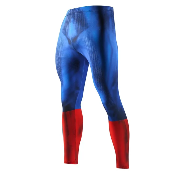 Men's Spring Compression Elastic Leggings