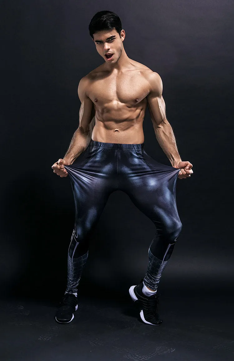 Men's Spring Compression Elastic Leggings