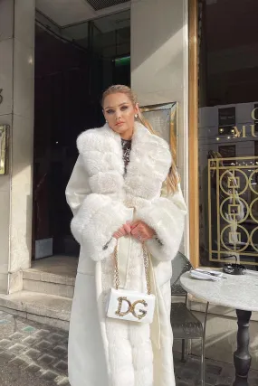 Monroe Cashmere & Wool, Fox Fur Coat