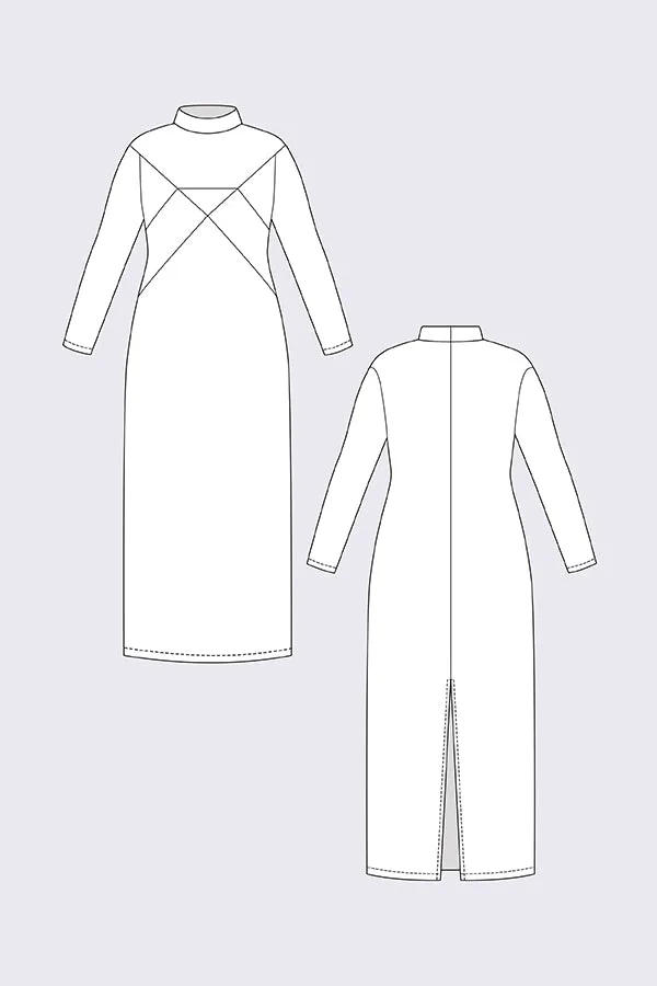 Named Clothing - GEMMA Maxi Dress 2in1 Sewing Pattern