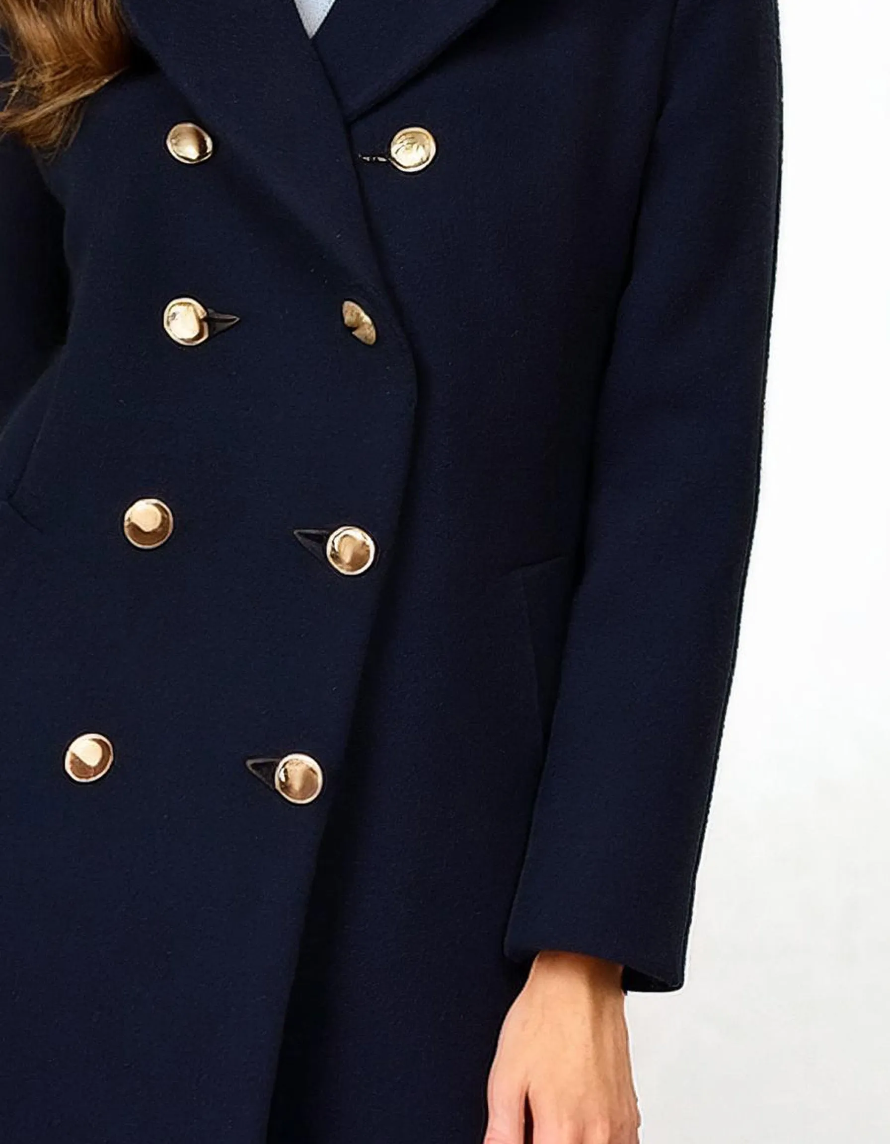 Navy Night Peacoat