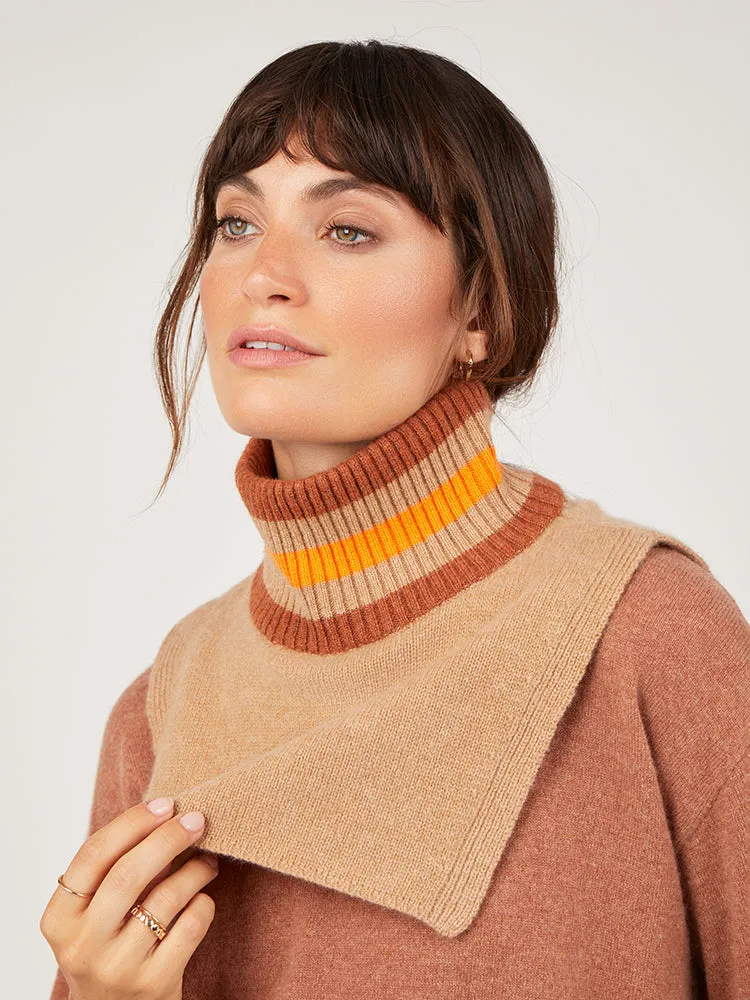 Nephelle Fudge Wool Cashmere Collar