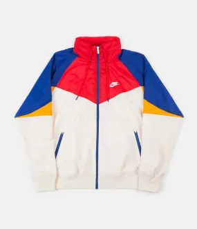 Nike Windrunner Jacket - Light Cream / University Red / White