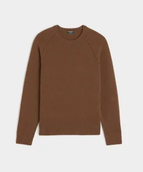 Nomad Cashmere Crewneck in Pine Cone