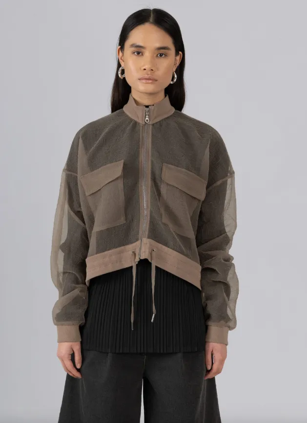 Organza Bomber