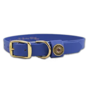 Over Under Water Dog Collar - Cobalt