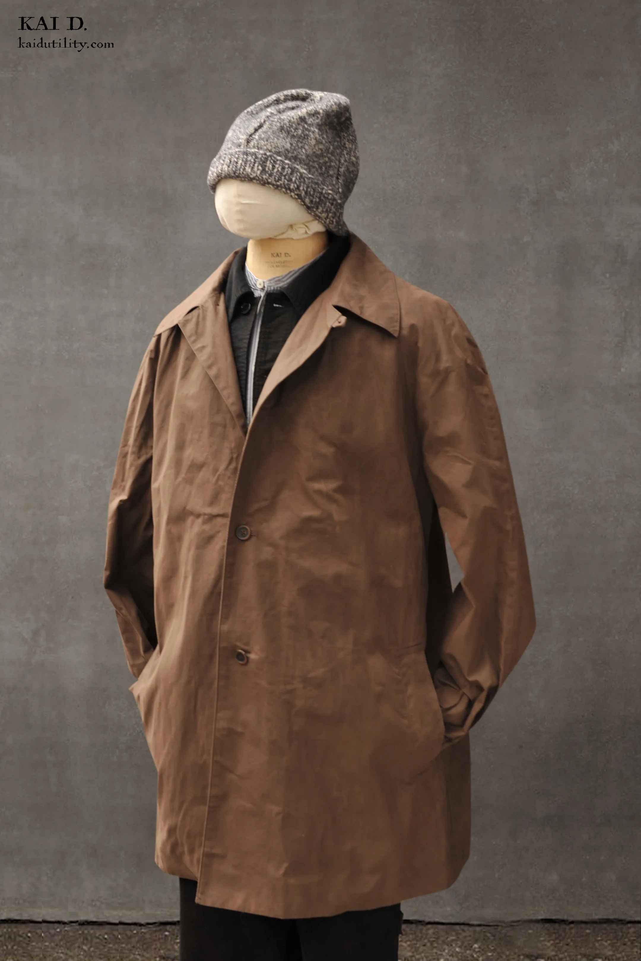 Oversized Camera Coat - Wax Cotton - M (Oversized) (NO RETURN)