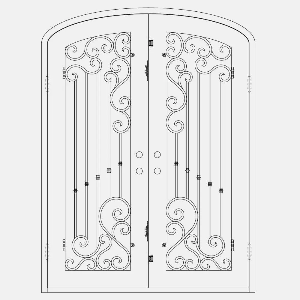 Paris - Double Mini Arch | Standard Sizes