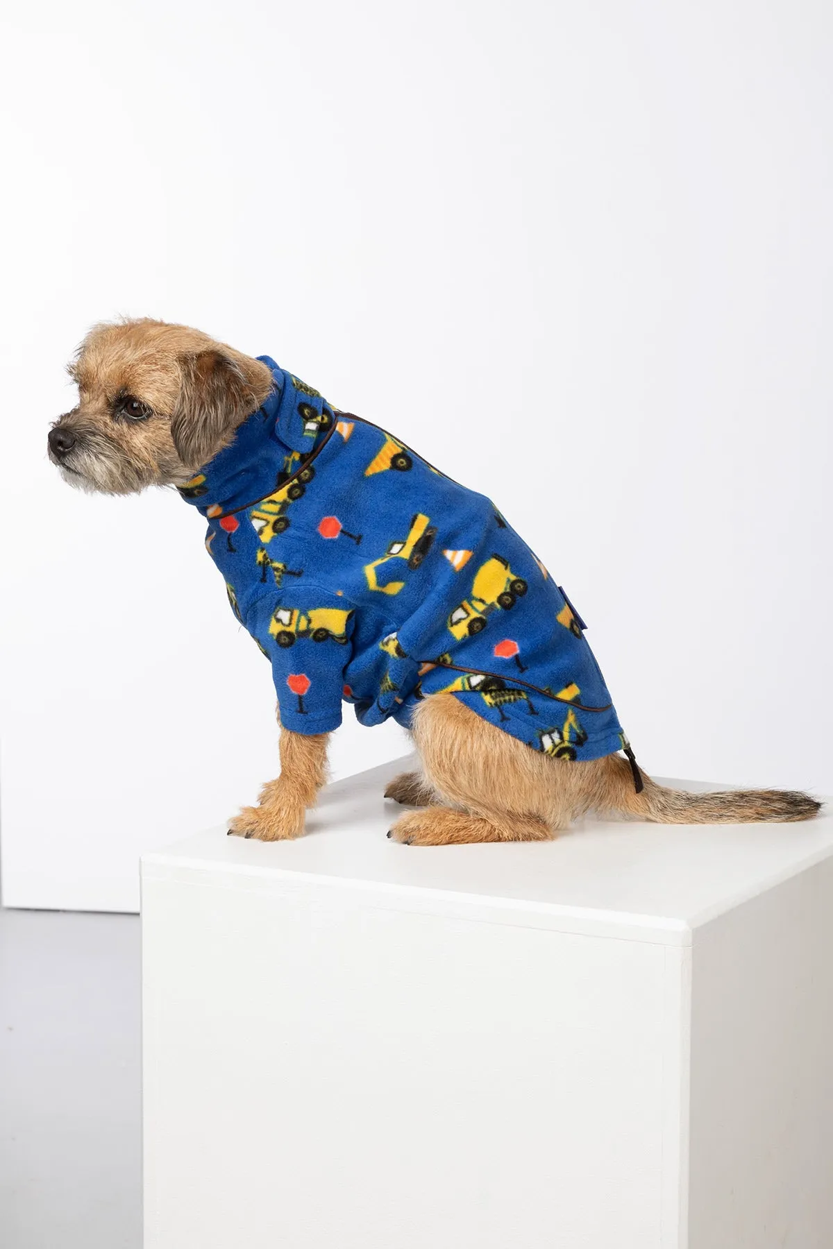 Patterned Fleece Dog Jumper - Yapham