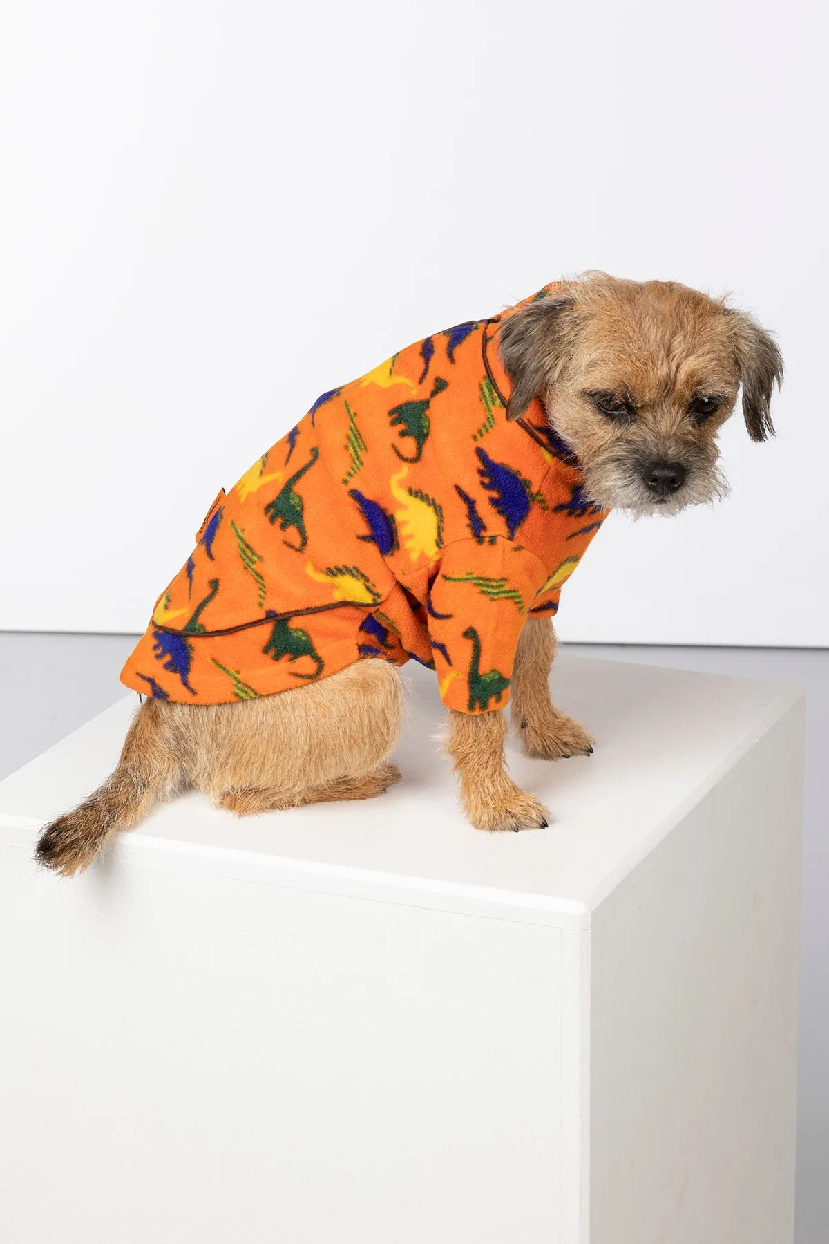 Patterned Fleece Dog Jumper - Yapham