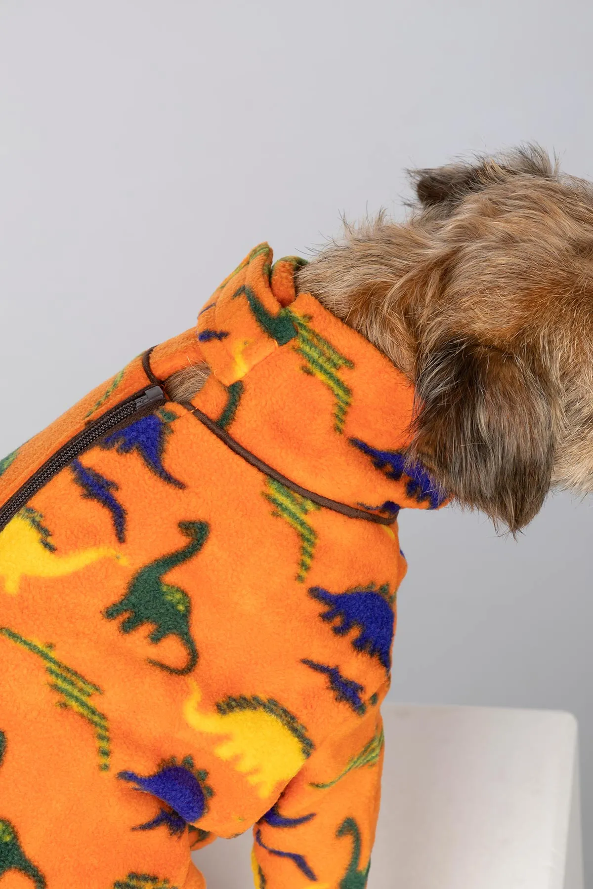 Patterned Fleece Dog Jumper - Yapham