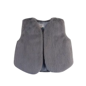 Pimmy Gilet | Cloudy Grey Teddy