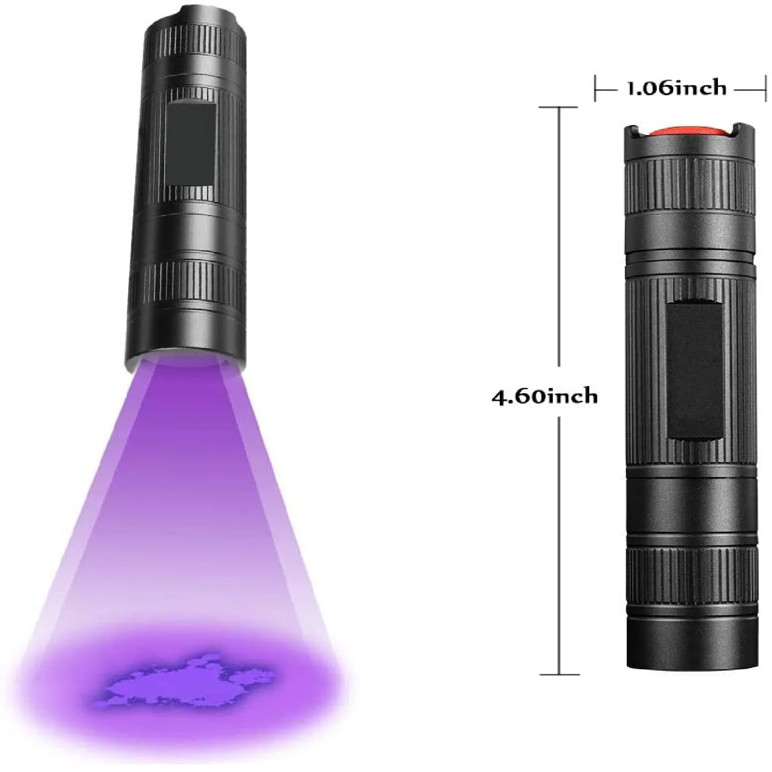 Portable Black Light Flashlight | 365Nm UV Light