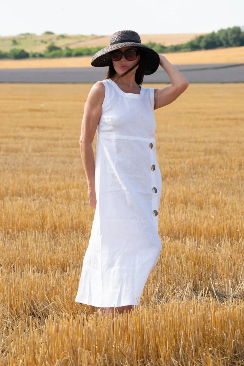 PRIMA Linen Summer Dress