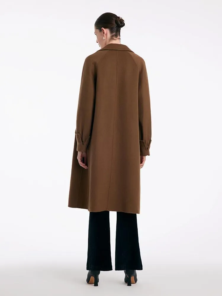 Pure Cashmere Classic Women Coat